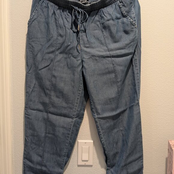 Vintage Jones New York Blue Light Weight Pants - Small - Picture 1 of 6